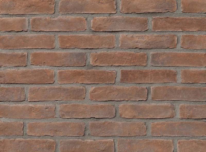 HellasStones Attica Brick Πέτρα Επένδυσης Τοίχων Ματ Marrone