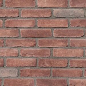 HellasStones Attica Brick Πέτρα Επένδυσης Τοίχων Ματ Red