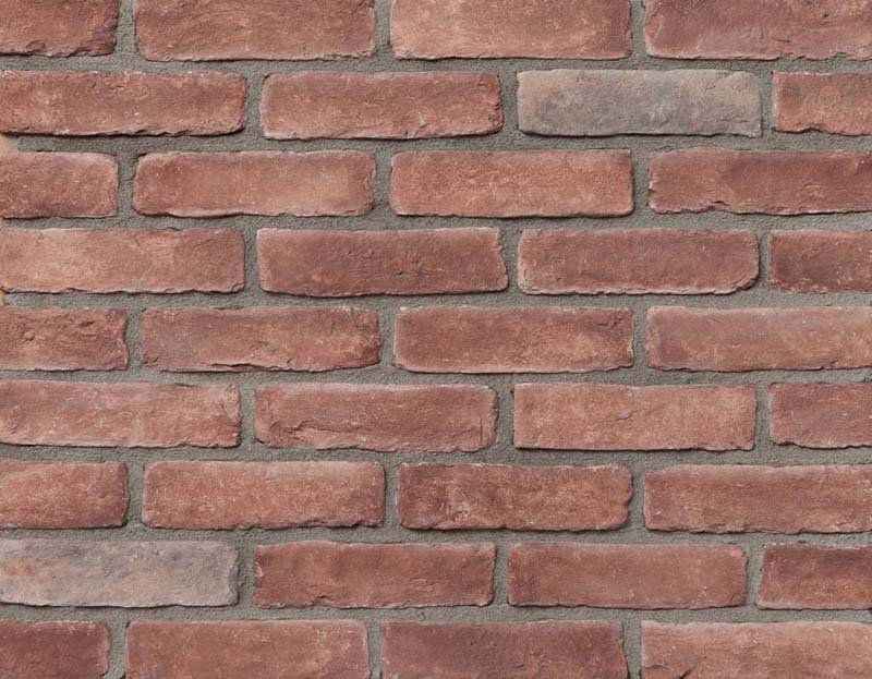 HellasStones Attica Brick Πέτρα Επένδυσης Τοίχων Ματ Red