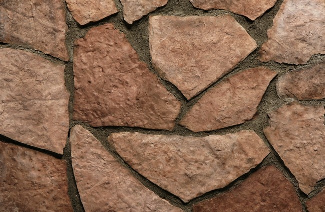 Hellas Stones Τεχνητή Πέτρα Επένδυσης Ainos Εσωτερικού και Εξωτερικού Χώρου Brown