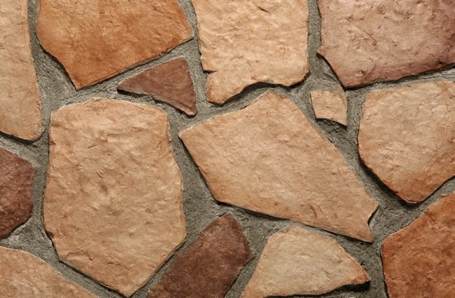 Hellas Stones Τεχνητή Πέτρα Επένδυσης Ainos Εσωτερικού και Εξωτερικού Χώρου Sahara
