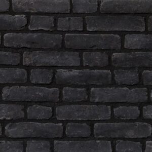 HellasStones Attica Rustic Πέτρα Επένδυσης Τοίχων Ματ Black