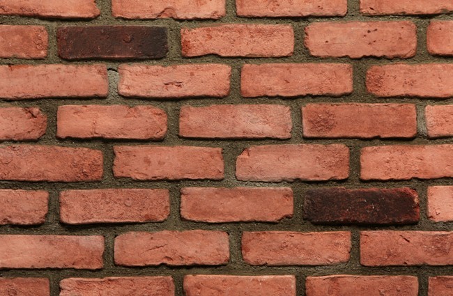 Hellas Stones Brick Πέτρα Επένδυσης Τοίχων Red