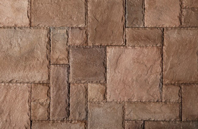Hellas Stones Τεχνητή Πέτρα Επένδυσης Tetris Brown