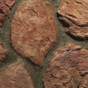 Hellas Stones Τεχνητή Πέτρα Επένδυσης Gea Εσωτερικού και Εξωτερικού Χώρου Brown