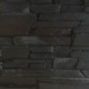 Hellas Stones Τεχνητή Πέτρα Επένδυσης Natural Εσωτερικού και Εξωτερικού Χώρου Black