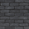 Hellas Stones Brick Πέτρα Επένδυσης Τοίχων Black