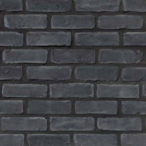 Hellas Stones Brick Πέτρα Επένδυσης Τοίχων Black